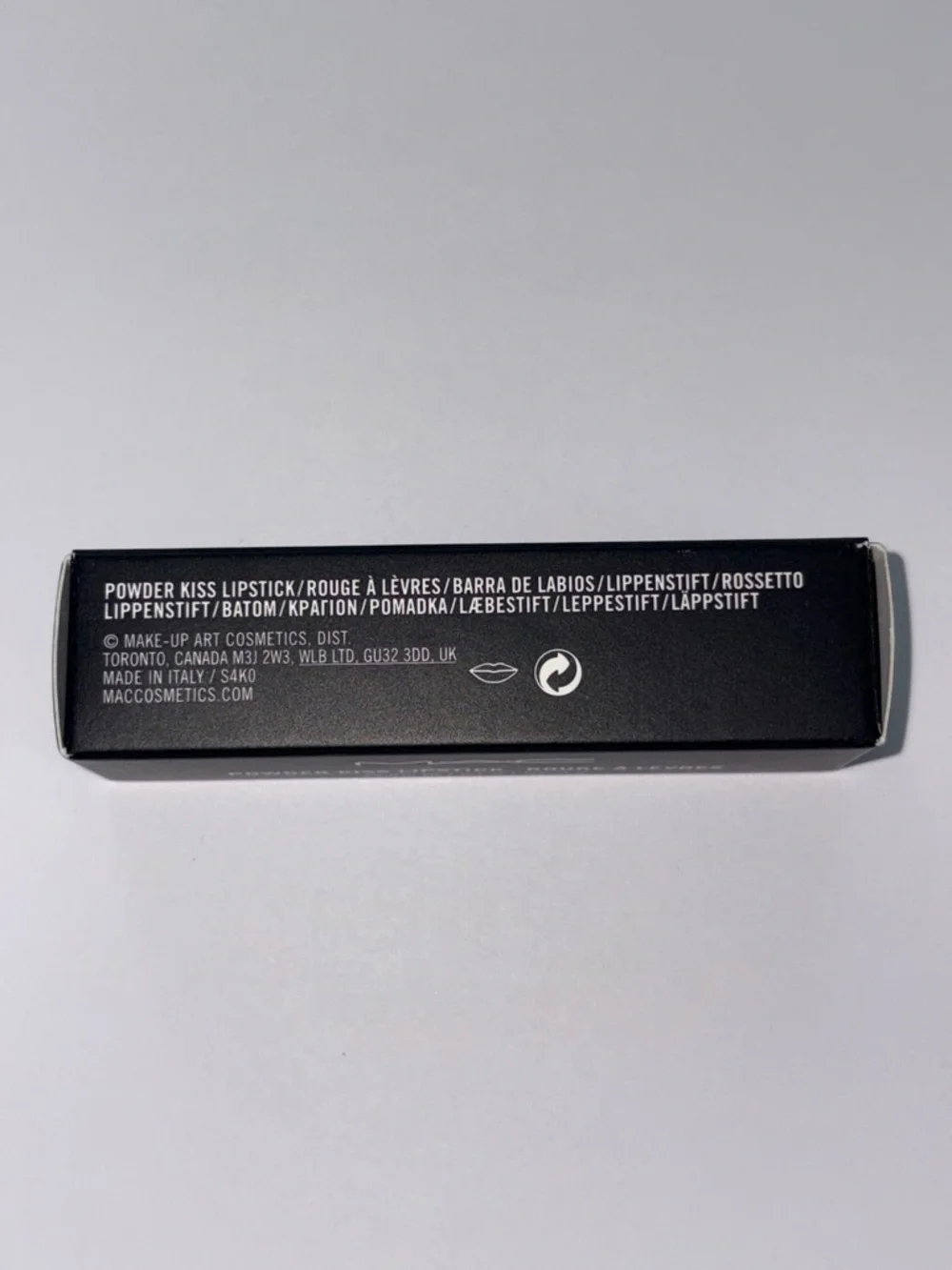 NEW MAC Cosmetics Powder Kiss Lipstick • Ripened Muted Mauve Pink *Discontinued*